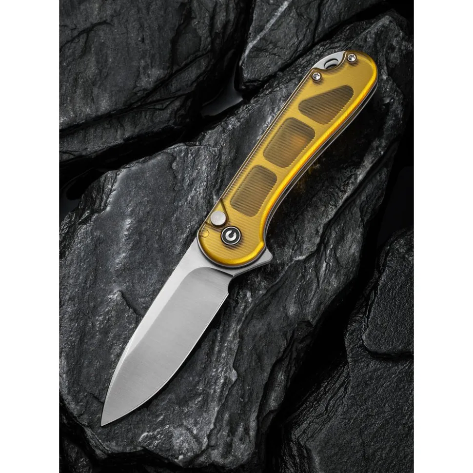Нож складной карманный Civivi Nitro-V 75,1 мм Золотой Ultem