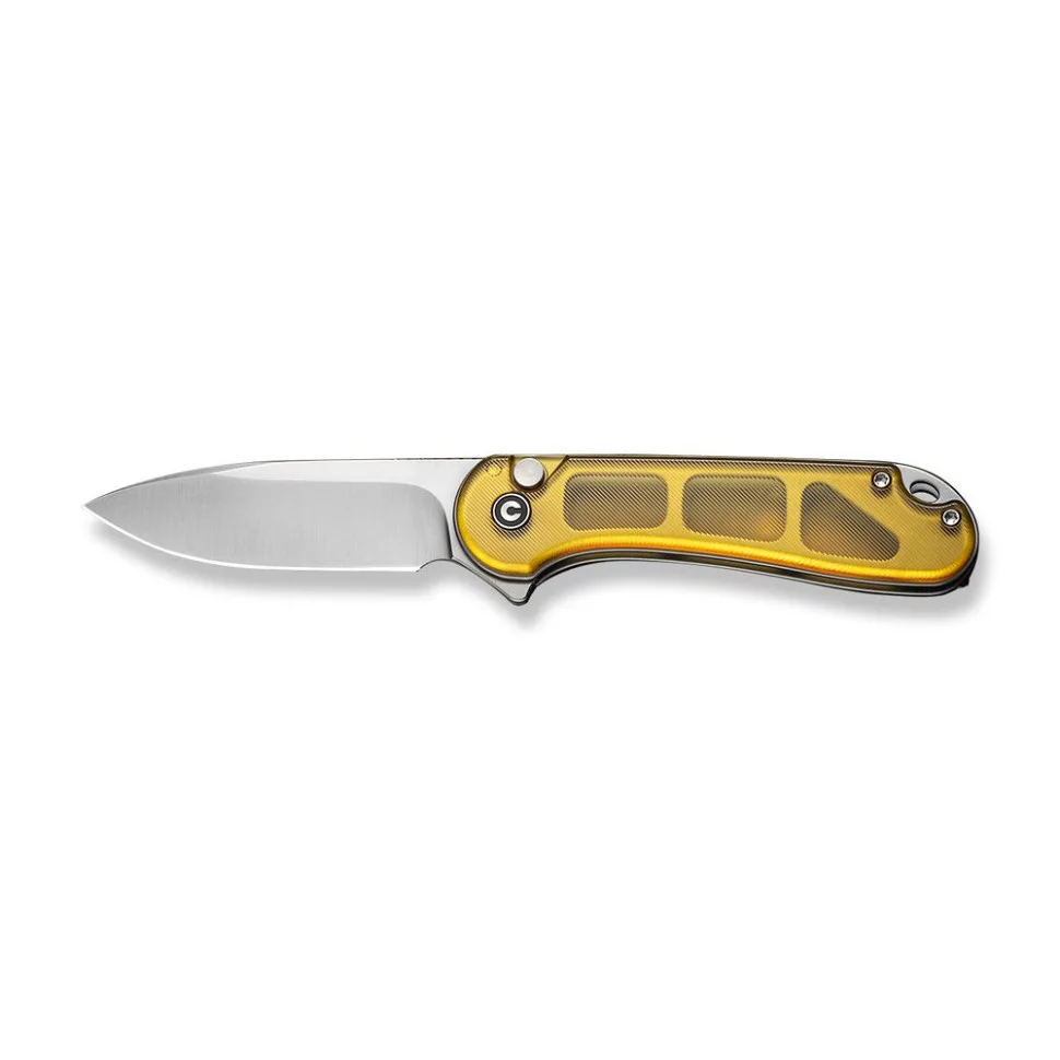 Нож складной карманный Civivi Nitro-V 75,1 мм Золотой Ultem