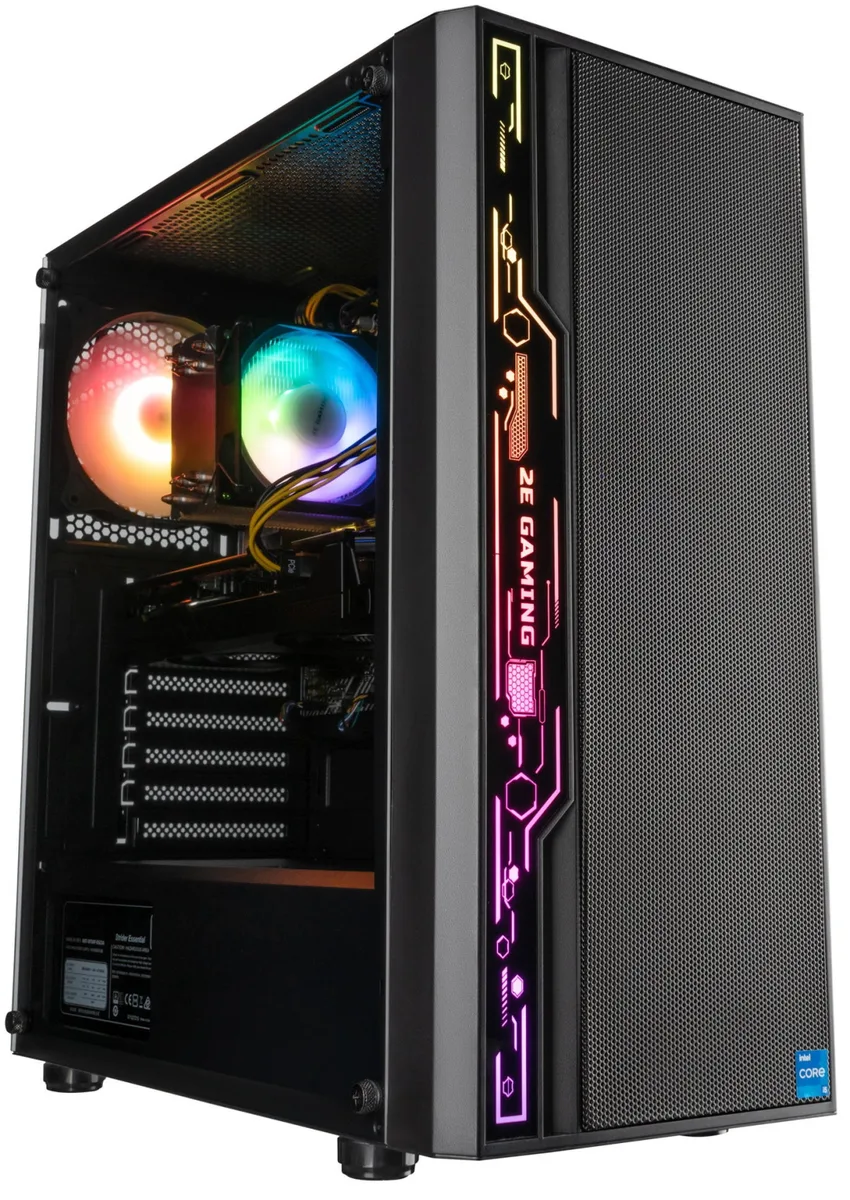 Комп’ютер персональний 2E Complex Gaming Intel i5-14400F, 32Gb, F1TB, NVD5050-8, H610, G2052, 600W, FreeDos