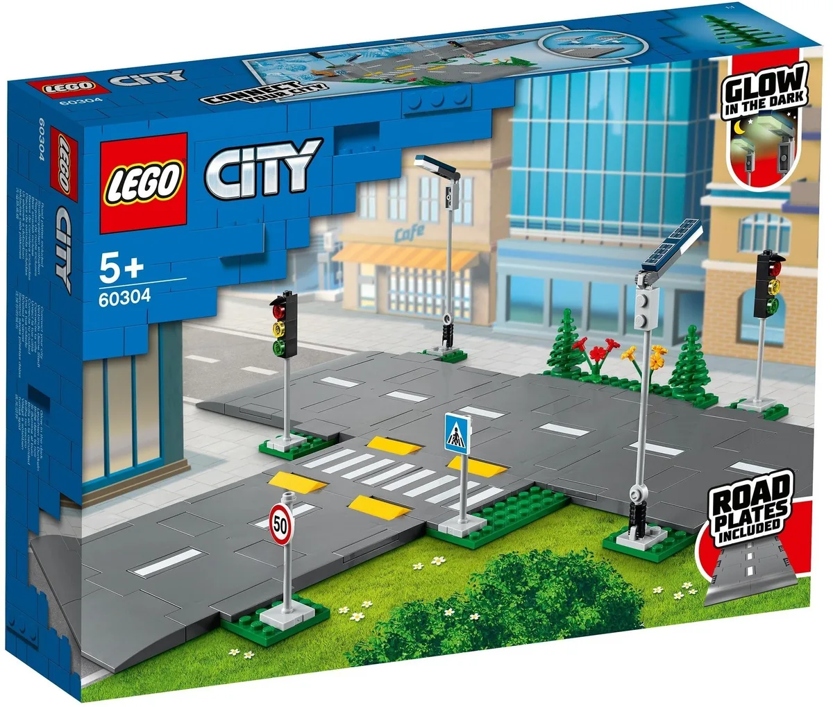 Конструктор LEGO City Дорожні плити різнокольорові 22х22 см