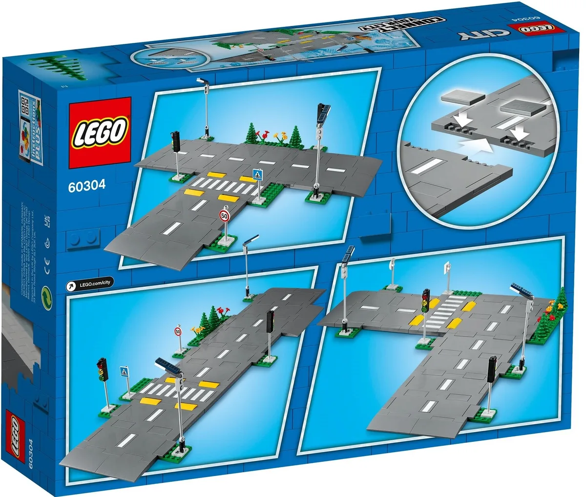 Конструктор LEGO City Дорожні плити різнокольорові 22х22 см