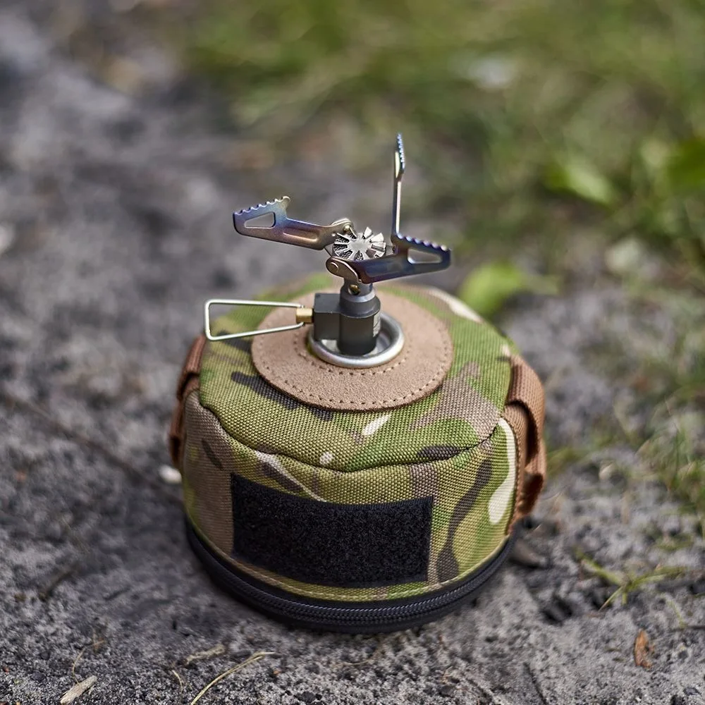 Газовий пальник BRS титан 25 г 1940 Вт 3,7 см х 5,2 см