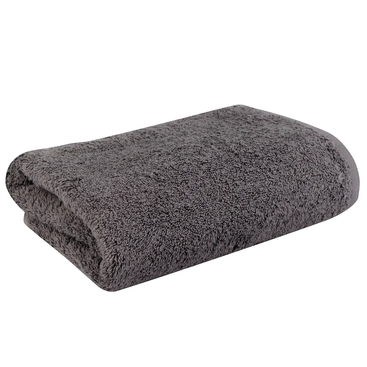 Рушник махровий Home Line 50х90 см 100% бавовна сірий