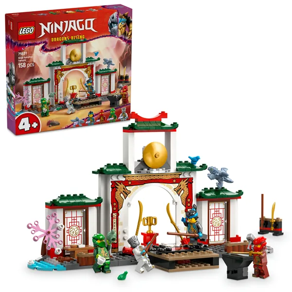 LEGO NINJAGO Храм ніндзя 158 деталей Пластик 28х26х6 см