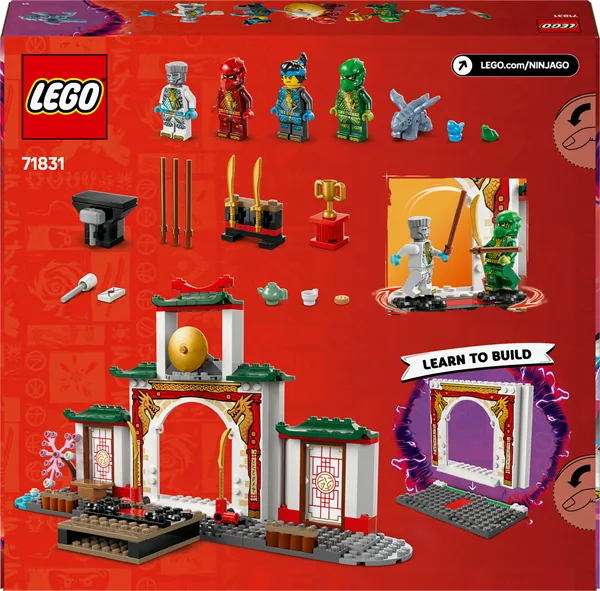 LEGO NINJAGO Храм ніндзя 158 деталей Пластик 28х26х6 см