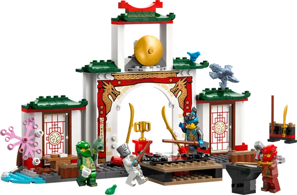 LEGO NINJAGO Храм ніндзя 158 деталей Пластик 28х26х6 см