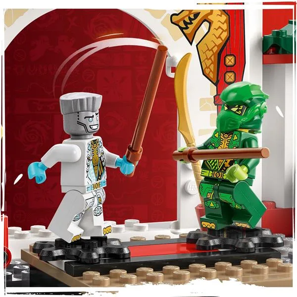 LEGO NINJAGO Храм ніндзя 158 деталей Пластик 28х26х6 см