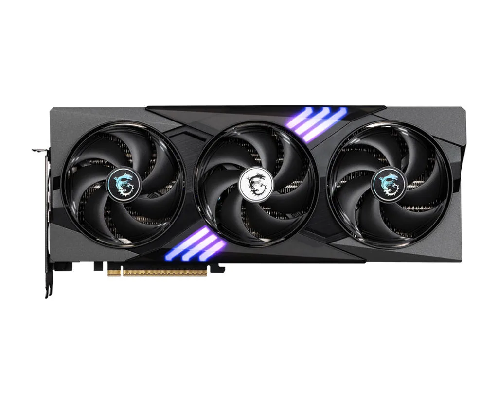 Відеокарта MSI 16GB GDDR7 GAMING TRIO OC 300 Вт 256 біт