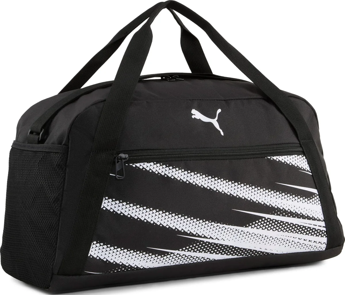 Сумка Puma 100% поліестер S чорна біла 49х25х24 см