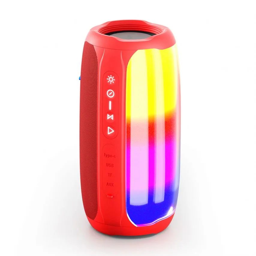 Портативна колонка Soonbox 20W 2 динаміки червоний Bluetooth 5.3 2400mAh