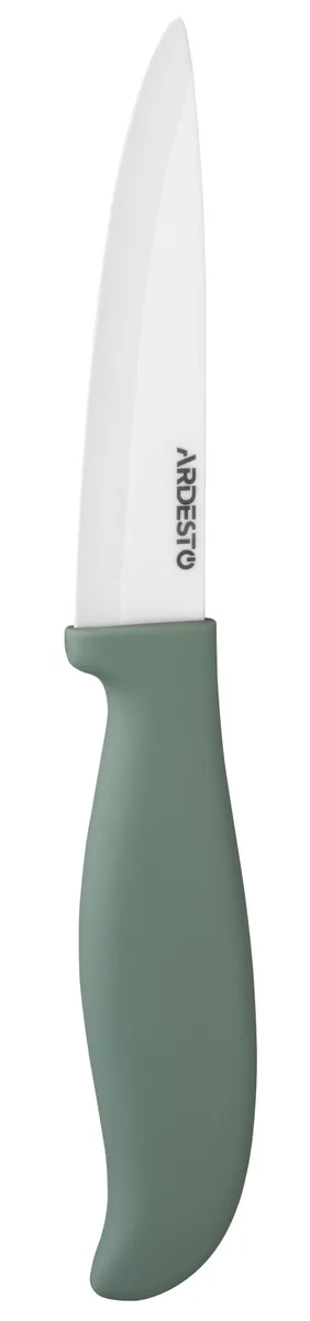 Керамический нож универсальный ARDESTO Fresh, 10 см, пластиковый, зеленый