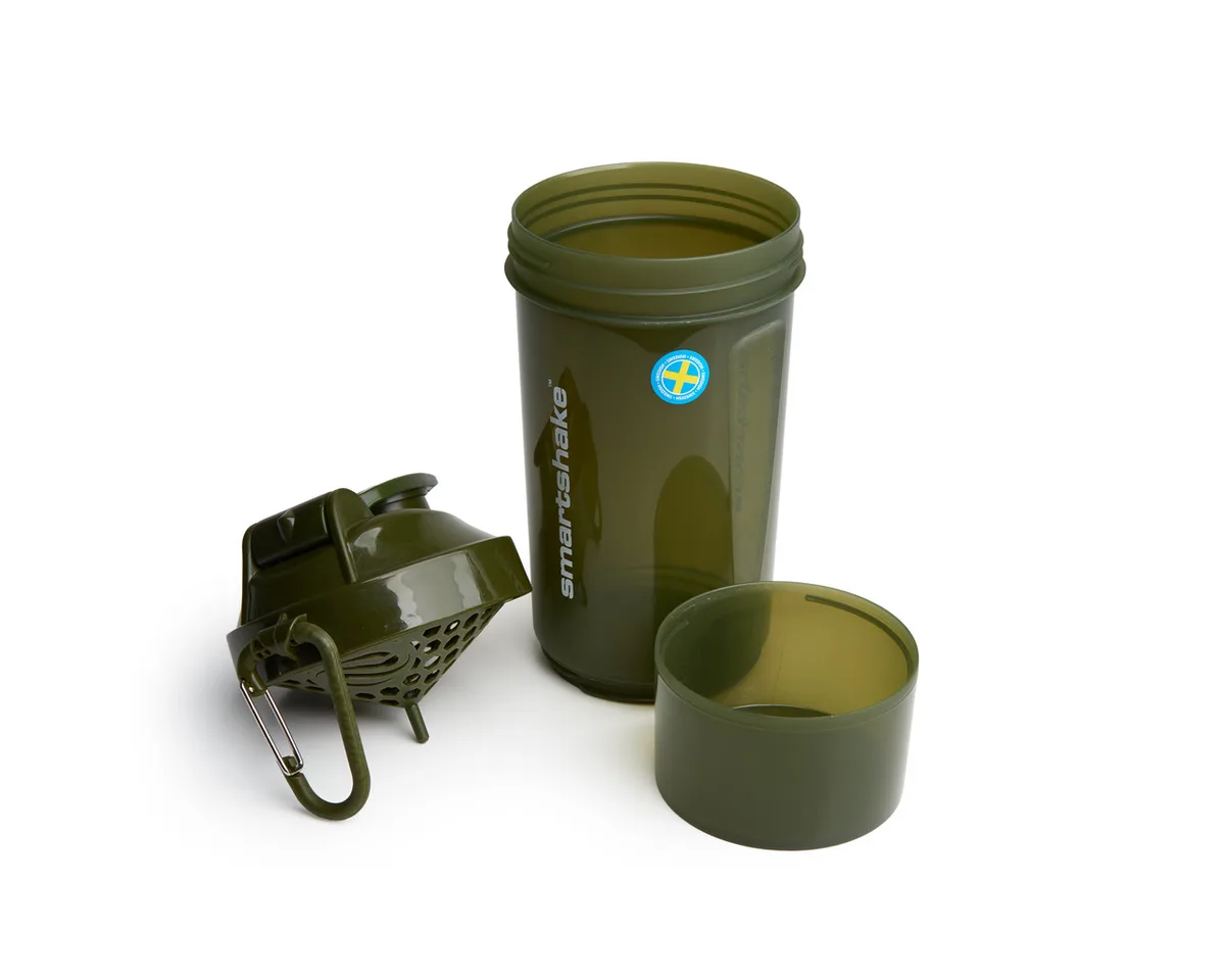 Шейкер спортивний SmartShake пластик 800 мл зелений