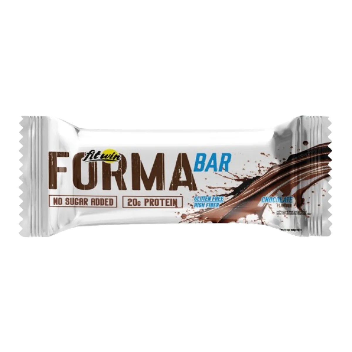 Протеїновий батончик FormaBar 60 г 20 г білка без цукру та глютену шоколадний
