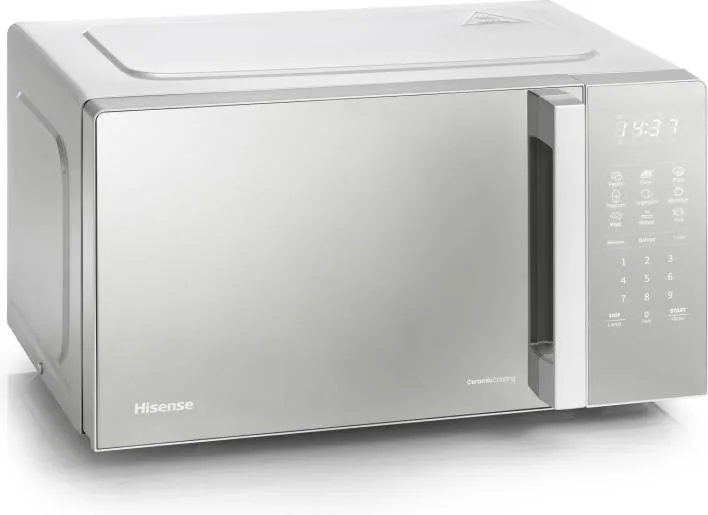 Мікрохвильова піч Hisense 20 л Сірий Емаль 700 Вт Сенсорне управління