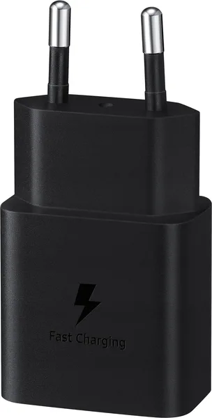 Мережевий зарядний пристрій Samsung 15 Вт USB Type-C Чорний