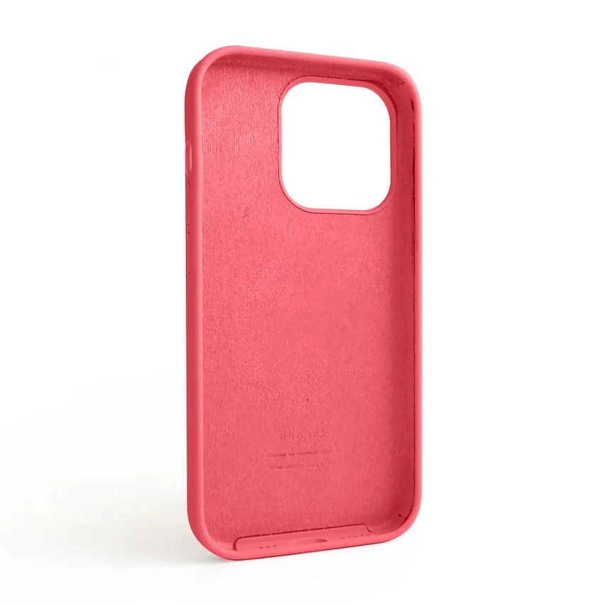 Чохол Silicone Case для Apple iPhone 14 Pro силіконовий помаранчевий