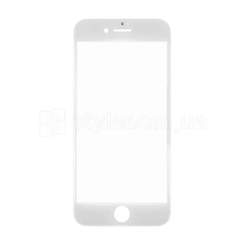Скло для переклеювання Apple iPhone 8 4,7 дюйма з рамкою без OCA-плівки біле Original Quality