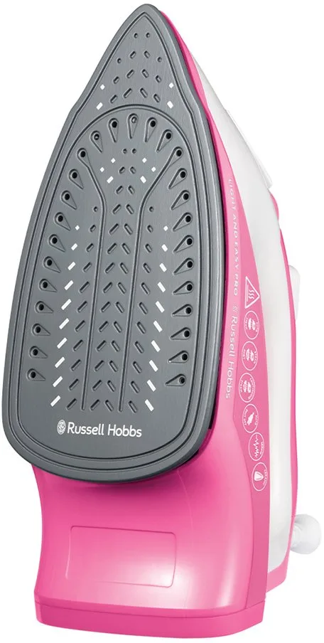 Парова праска Russell Hobbs Light  Easy Pro, 2600 Вт, 240 мл, потужний паровий удар 130 г, постійна подача пари 40 г, керамічна пі