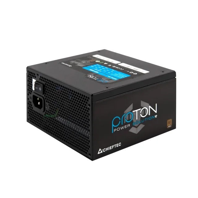 Блок питания CHIEFTEC Proton (600W), >85%, 80+ Bronze, 120мм, 1xMB 24pin(20+4), 1xCPU 8pin(4+4), 3xMolex, 6xSATA, 2xPCIe 8pin(6+2)