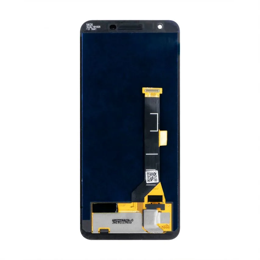 Дисплей OLED 5,6 дюймів чорний для Google Pixel 3A з сенсорним екраном Original Quality
