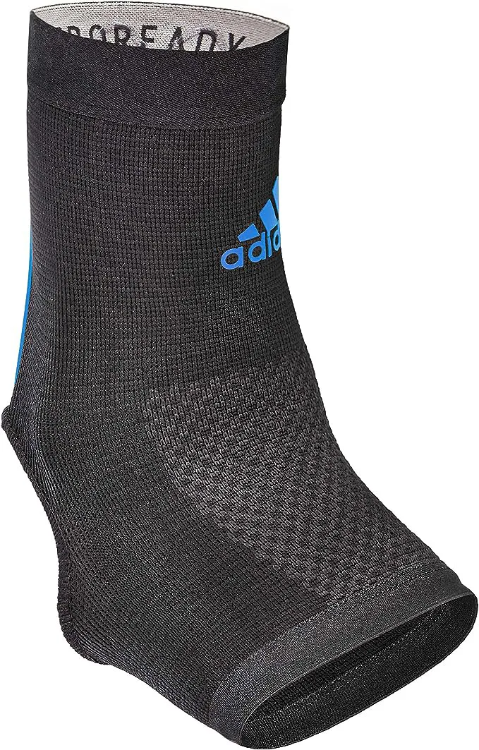 Фіксатор щиколотки Adidas поліамід еластан M чорний синій