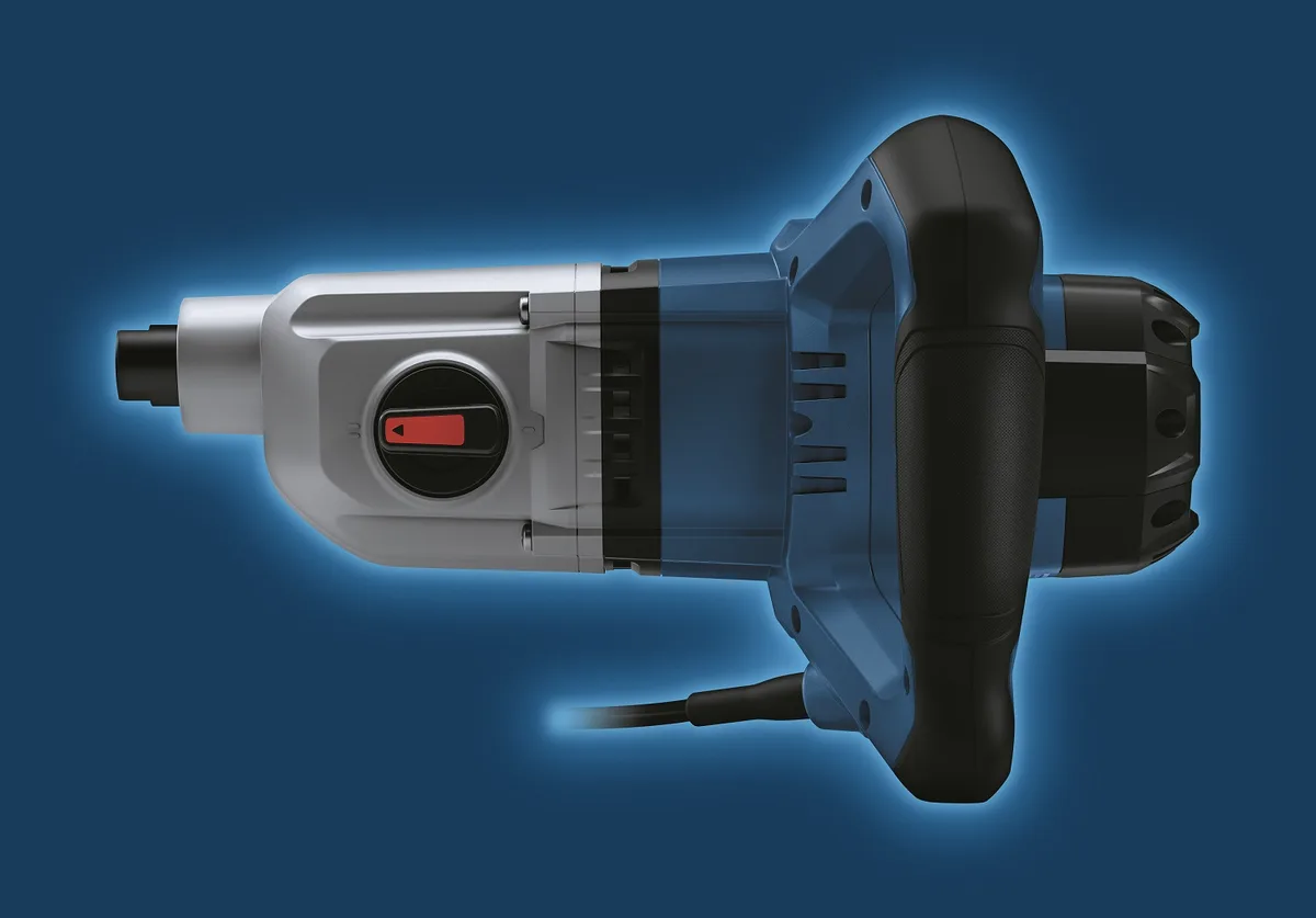 Міксер будівельний Bosch 1400Вт для перемішування фарби цементу штукатурки 4,2кг резьбовий