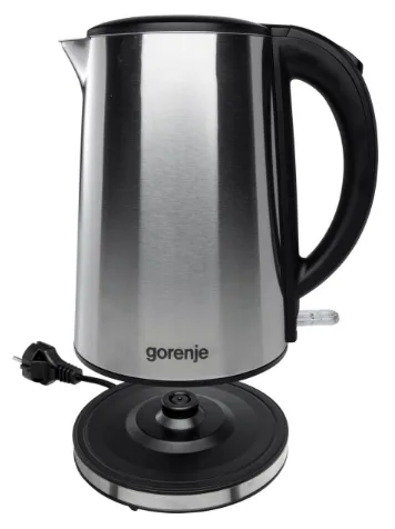 Електрочайник Gorenje Нержавіюча сталь 1,5 л Сріблястий