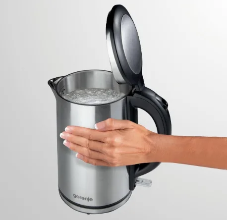 Електрочайник Gorenje Нержавіюча сталь 1,5 л Сріблястий