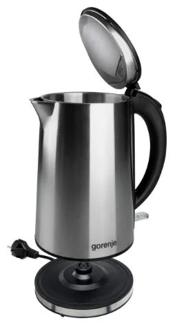 Електрочайник Gorenje Нержавіюча сталь 1,5 л Сріблястий