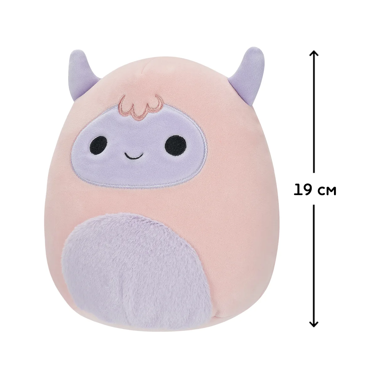 М'яка іграшка Squishmallows поліестер 19 см Єті Рональда