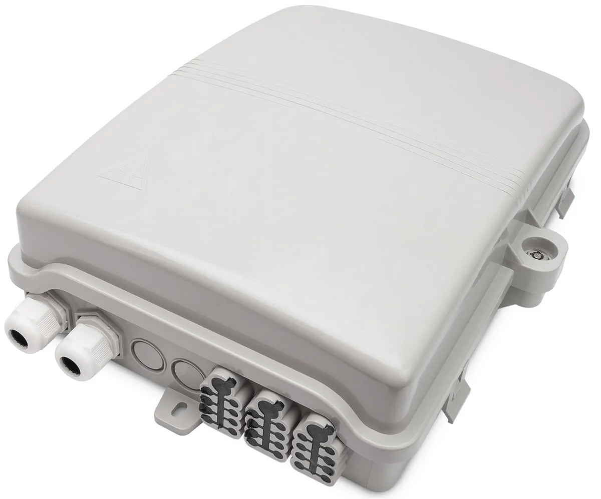 Розподільча коробка DIGITUS Outdoor FTTH, 24x SC/SX or LC/DX adapters, 24 splices