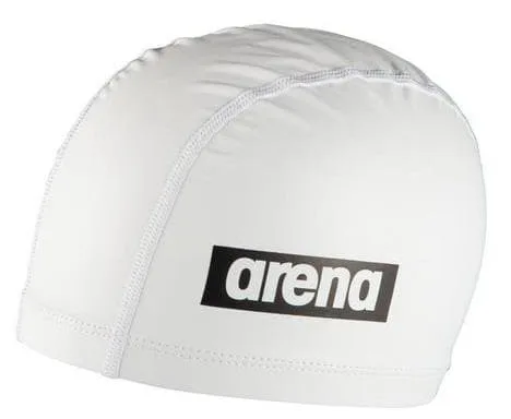 Шапка для плавання Arena поліестер 70% еластан 20% біла OSFM