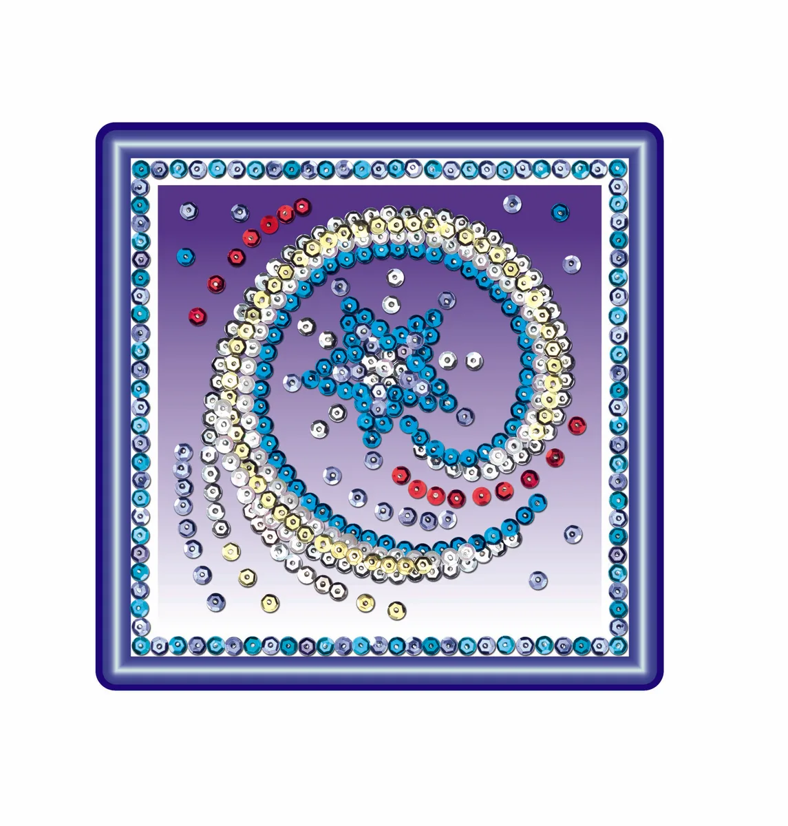 Набір для творчості Sequin Art Seasons Космос, Сонце, Місяць і зірки 3шт, 16*16см