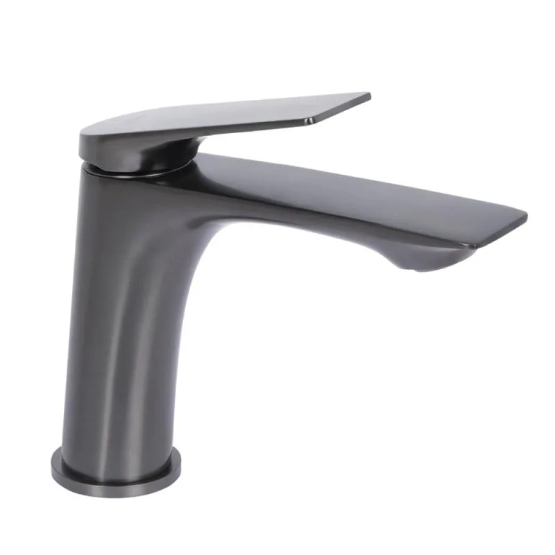 Смеситель для раковины Qtap Vlasta New 270 113 мм Латунь Gunmetal Black PVD