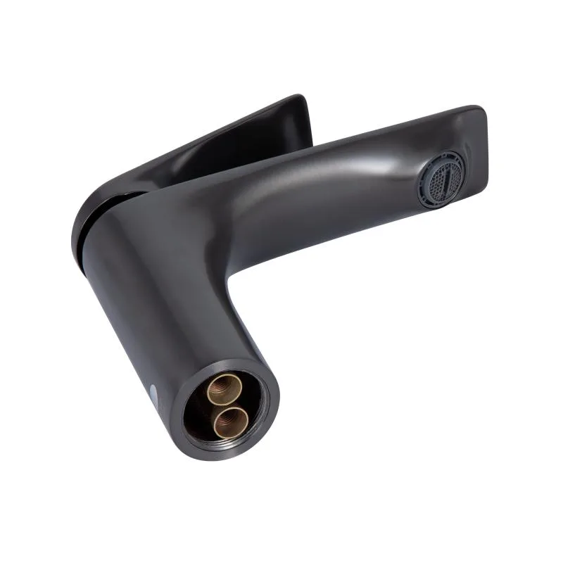 Змішувач для раковини Qtap Vlasta New 270 113 мм Латунь Gunmetal Black PVD