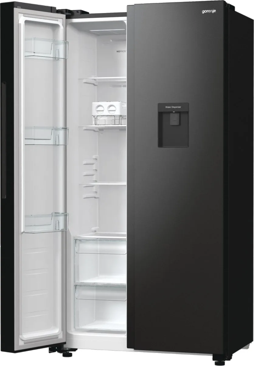 Холодильник Gorenje SBS 353л 2 двері з диспенсером води для дому та офісу з функцією суперзаморожування