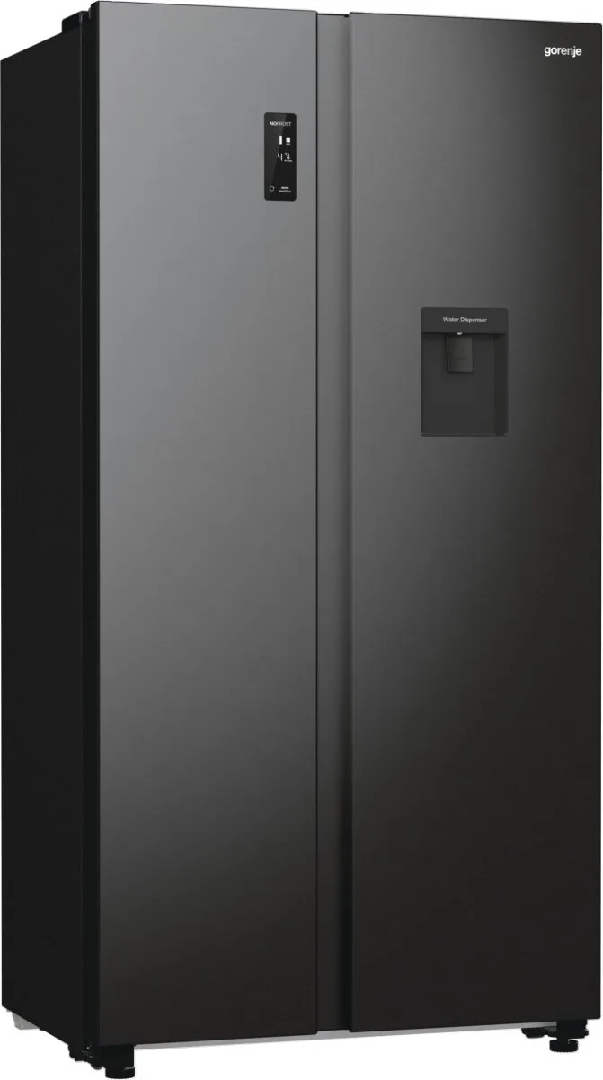Холодильник Gorenje SBS 353л 2 двері з диспенсером води для дому та офісу з функцією суперзаморожування