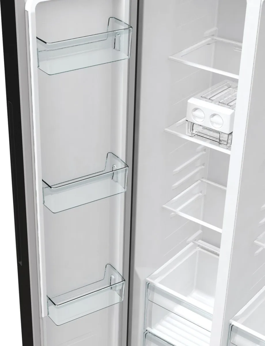 Холодильник Gorenje SBS 353л 2 двері з диспенсером води для дому та офісу з функцією суперзаморожування