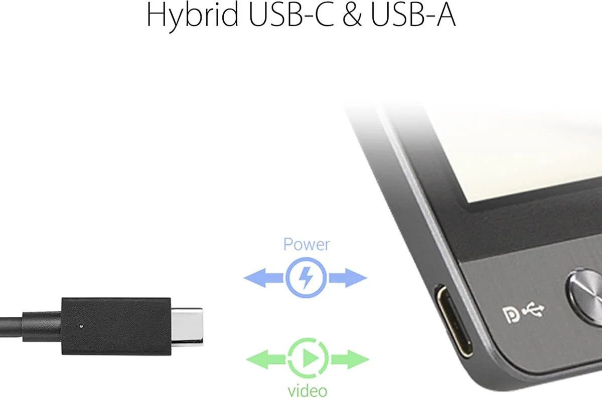 Монитор портативный Asus 15.6" ZenScreen MB16ACE USB-C, IPS, чехол