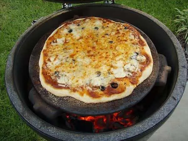 Керамічний відсікач жару Big Green Egg жаростійка 61х61 см білий