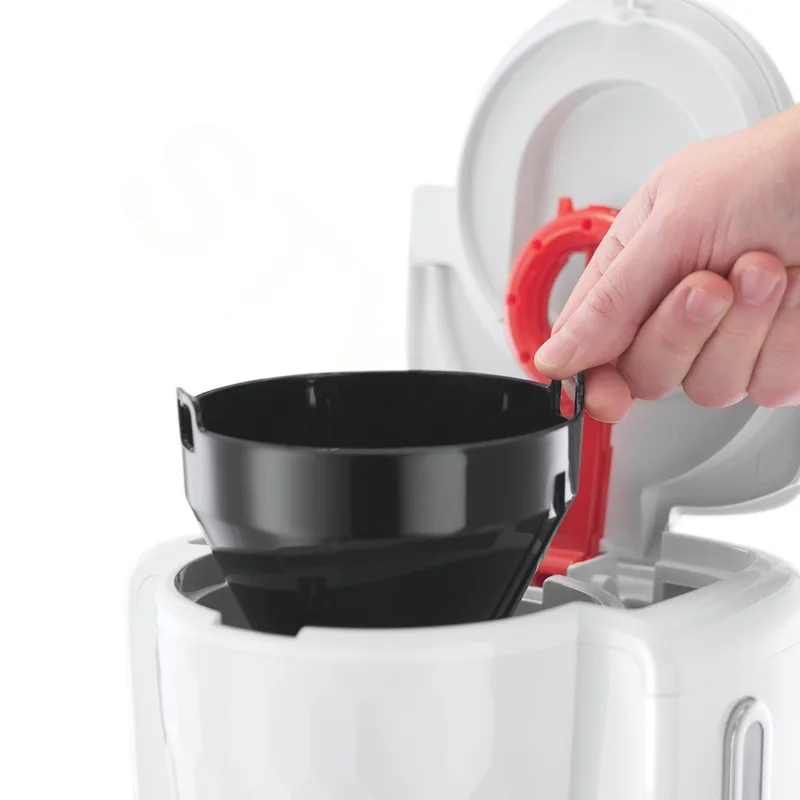 Кавоварка Russell Hobbs крапельного типу Honeycomb 1.25л, для меленої кави, біла.