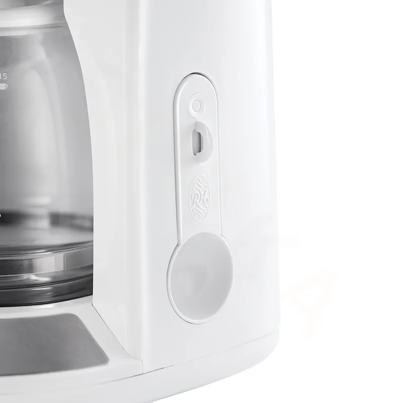 Кавоварка Russell Hobbs крапельного типу Honeycomb 1.25л, для меленої кави, біла.