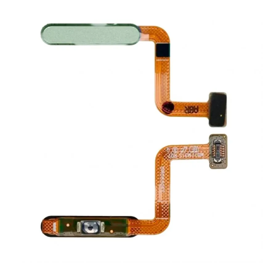 Шлейф для Samsung High Quality Mint 2021 со сканером отпечатка пальца и кнопкой включения.