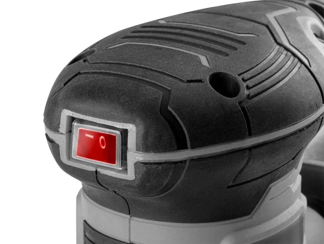 Ексцентрикова шліфувальна машина GRAPHITE 300Вт 125мм 7000-13000об/хв з орбітою 1мм, вага 1.21кг.