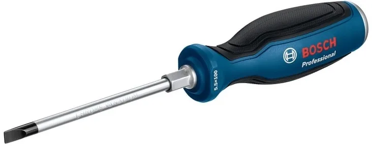 Викрутка Bosch Professional плоска, точна, SL5.5x100мм.