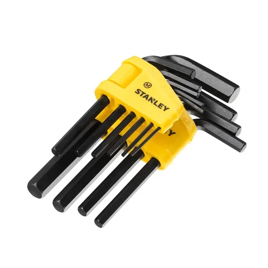 Шестигранні ключі Stanley 1,5-10 мм набір 10 шт червоний футляр