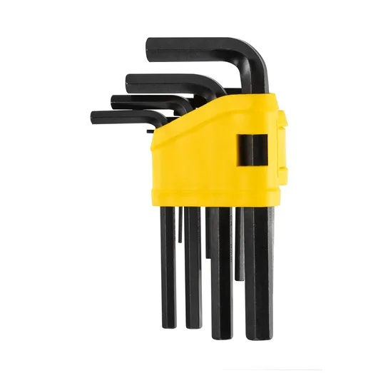 Шестигранні ключі Stanley 1,5-10 мм набір 10 шт червоний футляр