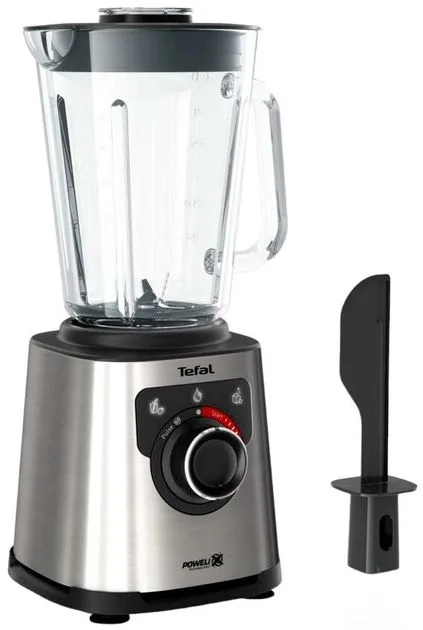 Блендер Tefal скляний 1750 мл 1200 Вт чорний нержавіюча сталь