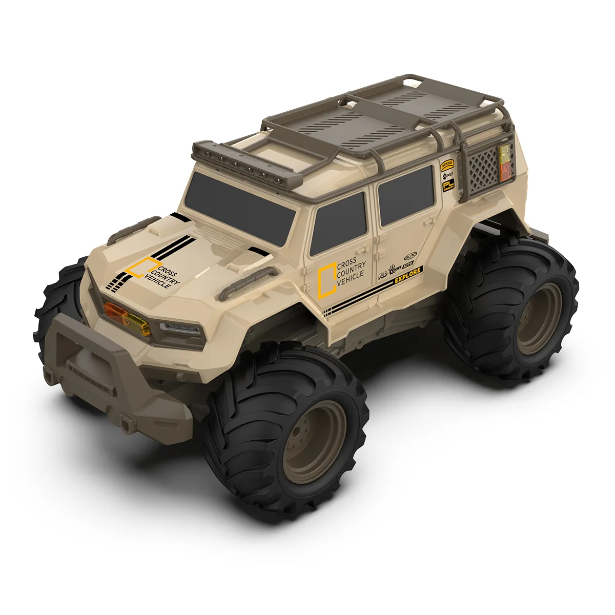 Автомобіль KS Drive р/к 1:14 комбіновані матеріали амфібія 4WD світло звук