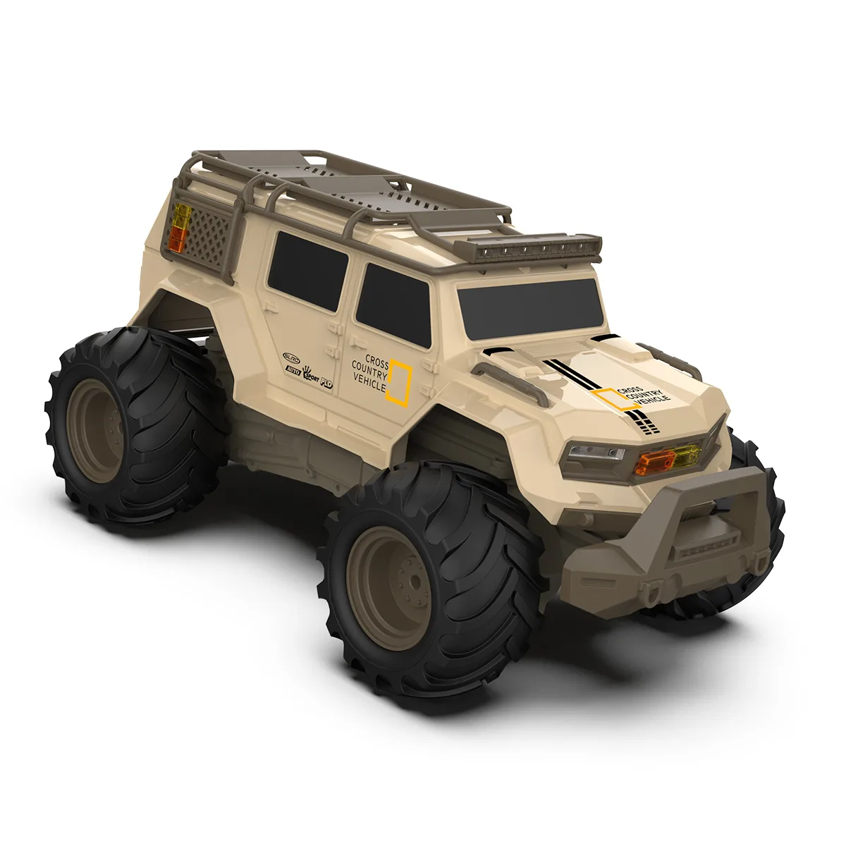 Автомобіль KS Drive р/к 1:14 комбіновані матеріали амфібія 4WD світло звук